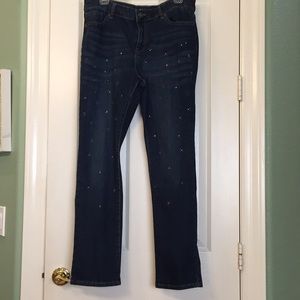 Embellished Jeans worn twice.